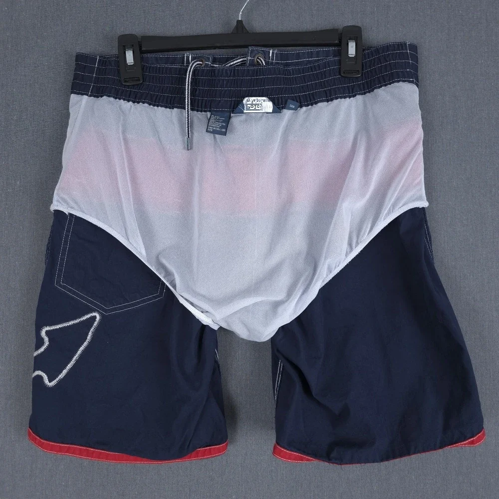 Polo Ralph Lauren Board Shorts Medium (32x8) Lined Swim Trunks Nautical Bleecker
